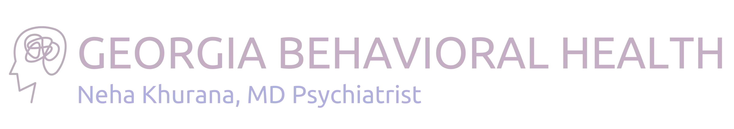 Georgia Behavioral Health logo – Neha Khurana MD Psychiatrist